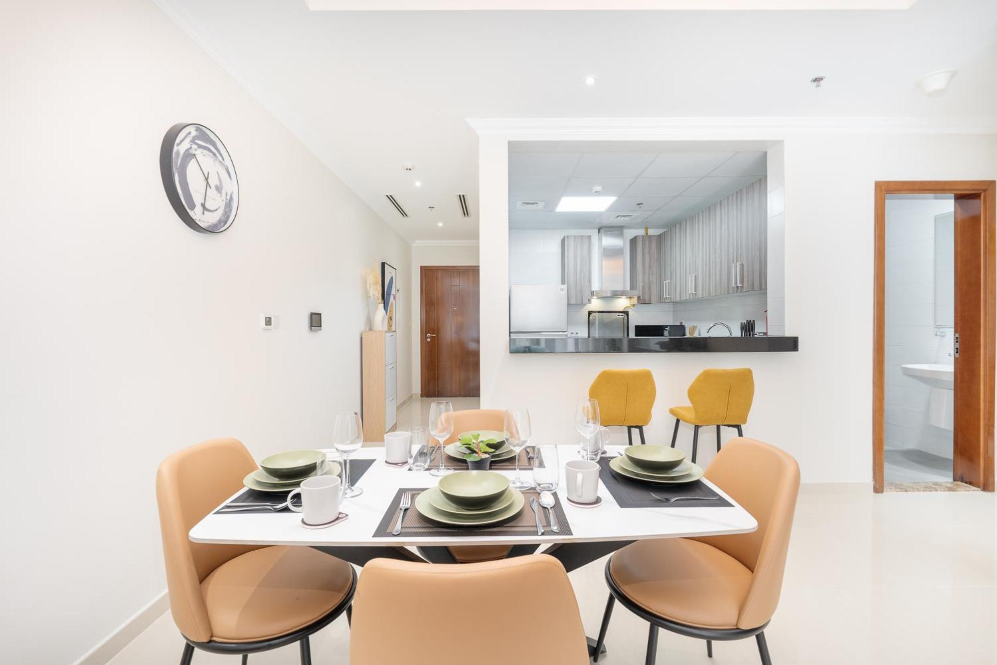 Heaven Crest Vacation Homes Downtown - Studio And 1 Bedroom Suites 2 Minute Walk To Dubai Mall And Burj Khalifa Esterno foto