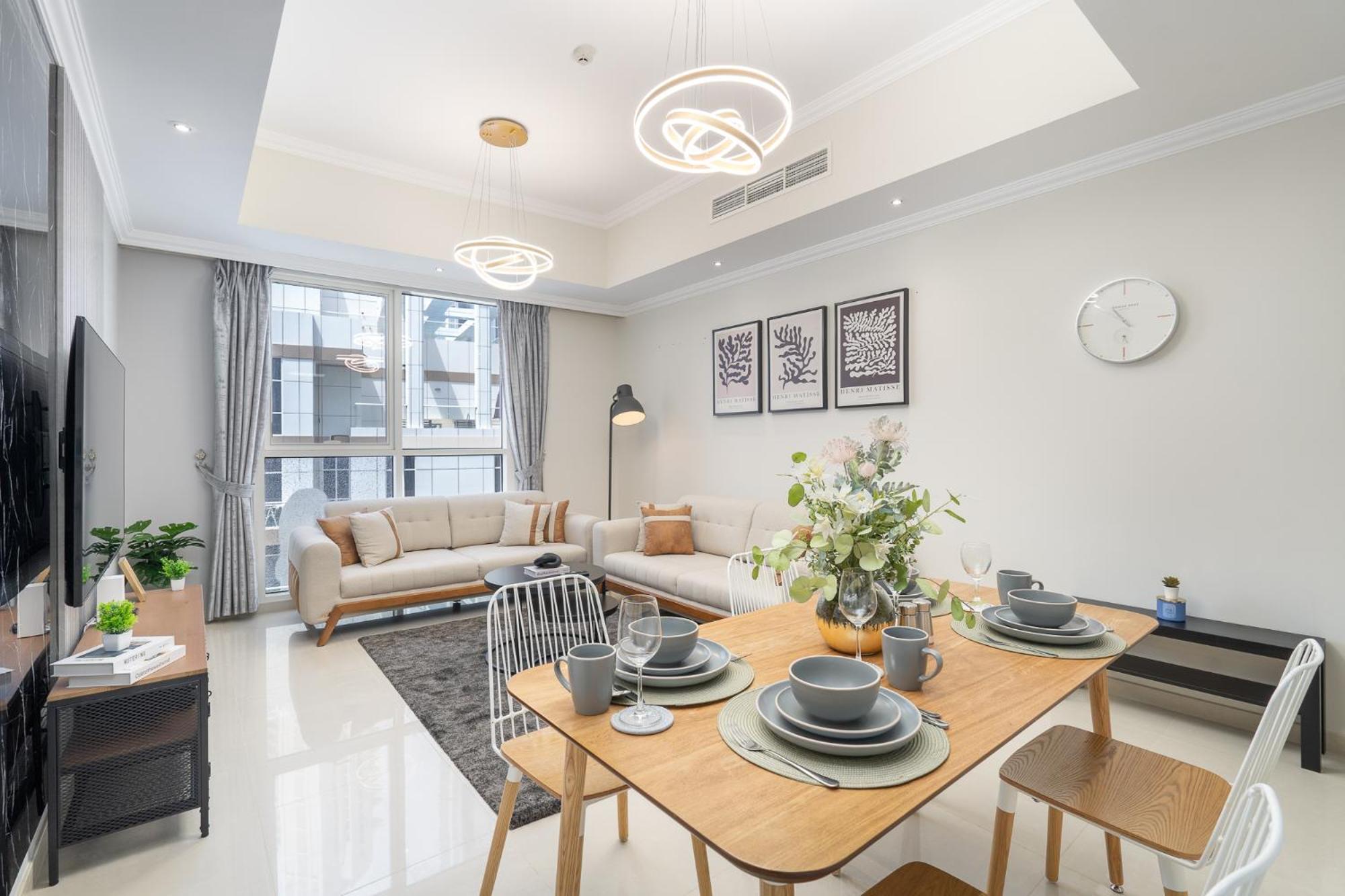 Heaven Crest Vacation Homes Downtown - Studio And 1 Bedroom Suites 2 Minute Walk To Dubai Mall And Burj Khalifa Esterno foto