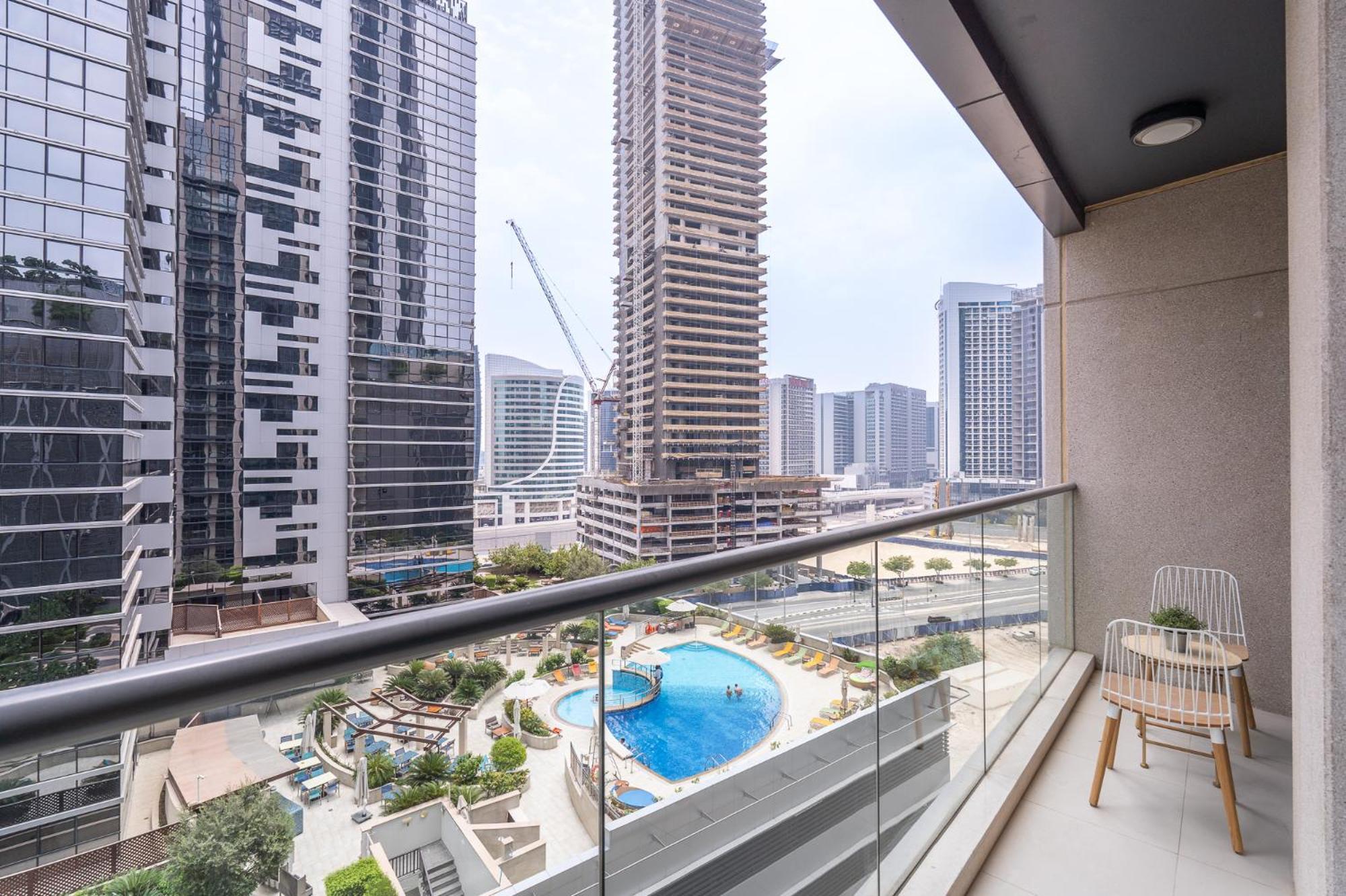Heaven Crest Vacation Homes Downtown - Studio And 1 Bedroom Suites 2 Minute Walk To Dubai Mall And Burj Khalifa Esterno foto
