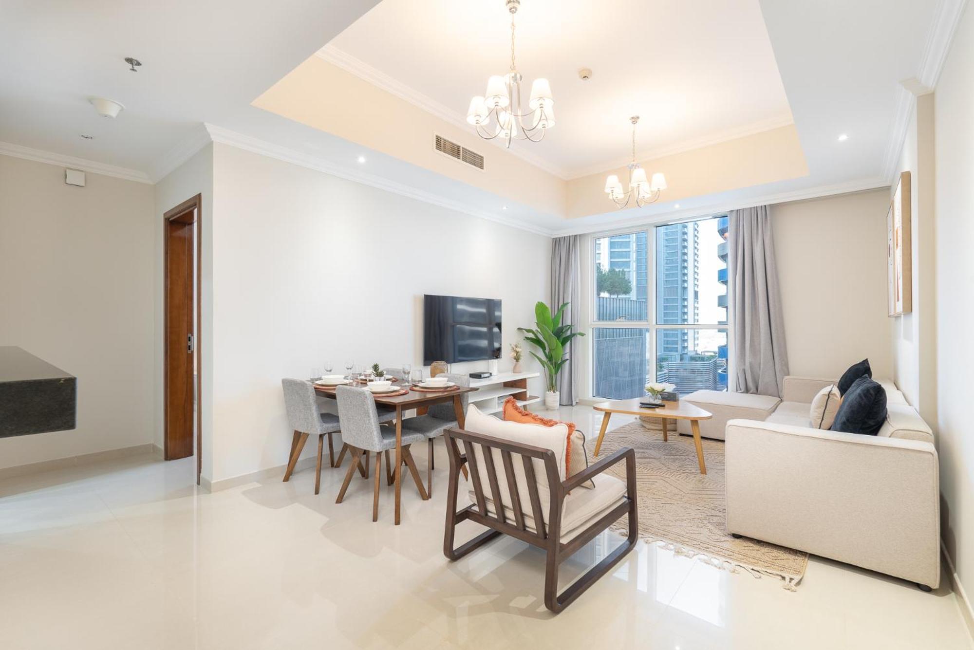 Heaven Crest Vacation Homes Downtown - Studio And 1 Bedroom Suites 2 Minute Walk To Dubai Mall And Burj Khalifa Esterno foto