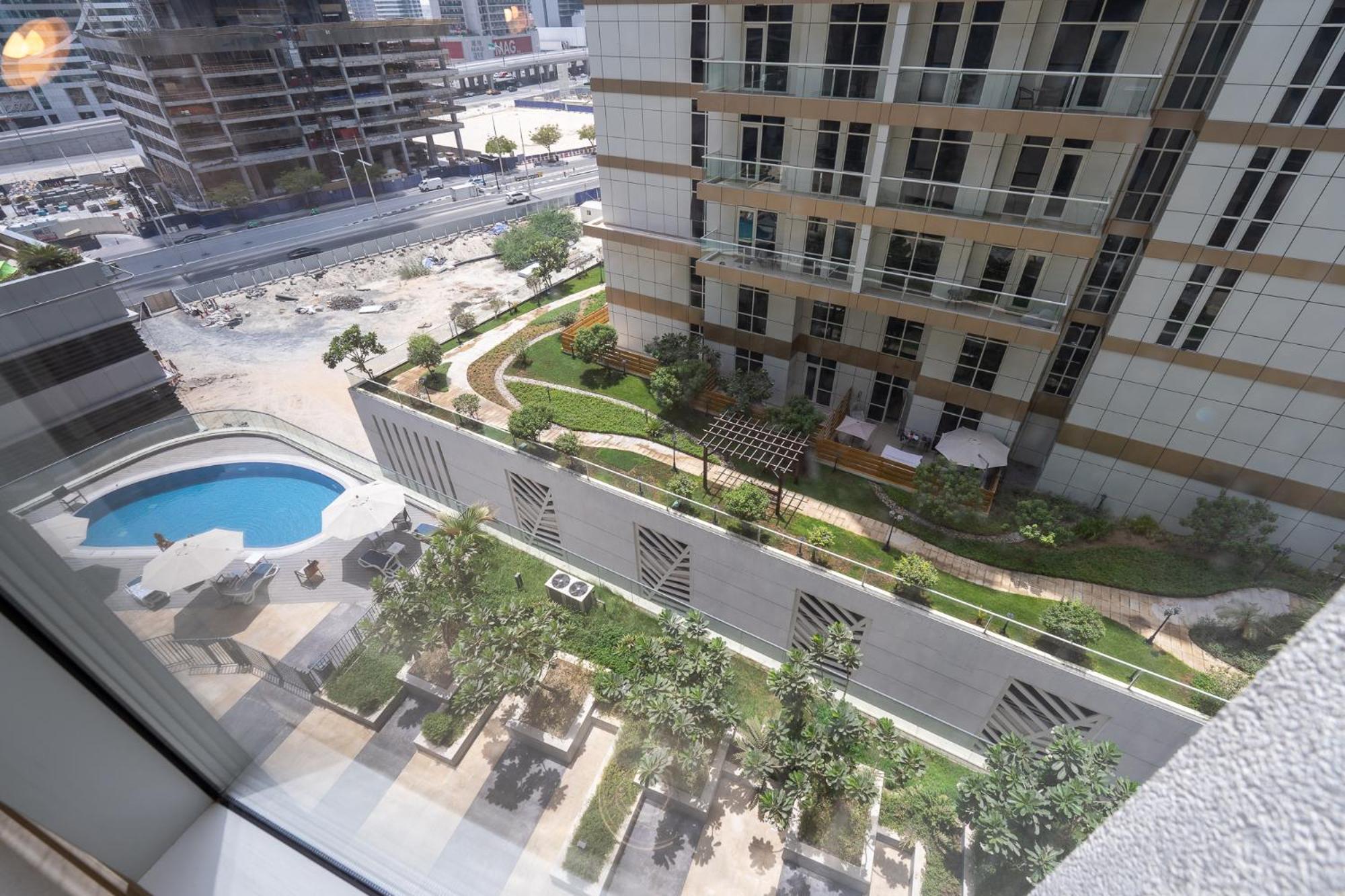 Heaven Crest Vacation Homes Downtown - Studio And 1 Bedroom Suites 2 Minute Walk To Dubai Mall And Burj Khalifa Esterno foto